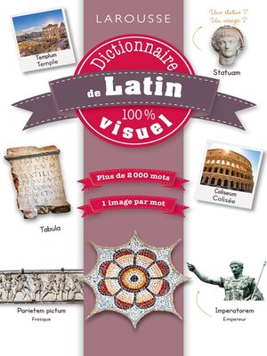 cover image of Dictionnaire visuel de latin